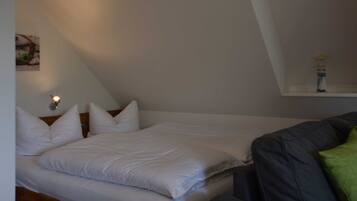 1 chambre, lit parapluie, Wi-Fi, draps fournis
