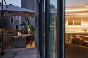 Restauration en plein air