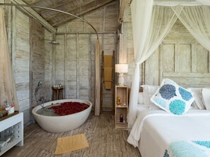 Villa, 4 Bedrooms | In-room safe, individually decorated, individually furnished, desk - Sungai Tinggi Beach Villa (Canggu)