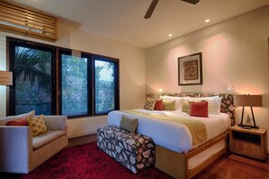 Villa, 3 chambres | Minibar, coffre-fort, décor unique, ameublement unique