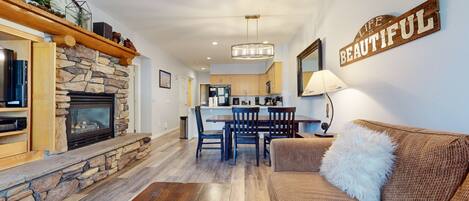 Condo, 2 Bedrooms | Living area | TV