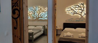 Relaxed spacious apartment with garden view and free WiFi