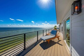 Terrace/patio - Tripletail | Beachfront | Pool | Hot Tub (Anna Maria)