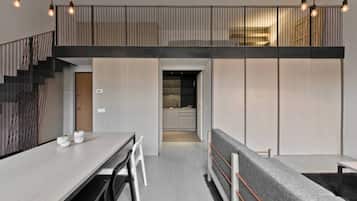 Apartment | Living room | 30-inch TV with digital channels