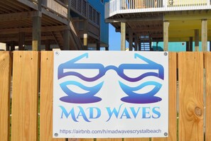 Exterior detail - Fenced Yard ~ Cargo Lift ~ Fire Pit ~ 3-minute walk to beach! (Bolivar Peninsula)