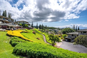Enjoy vibrant tropical gardens, ocean vistas, and rolling hills—all from your peaceful hillside perch in paradise    
