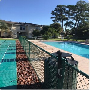 Indoor pool, outdoor pool