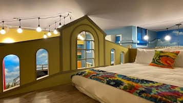 Individually furnished, blackout curtains, free WiFi, bed sheets