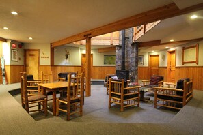 Dining - Rainbow Suites #3 | 1 Bedroom + Loft with Kitchen, Fireplace and Balcony (Whistler)