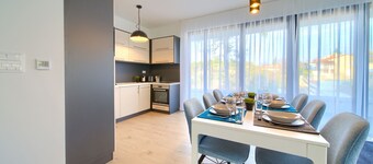 Moderne Ferienwohnung in Malinska mit Pool