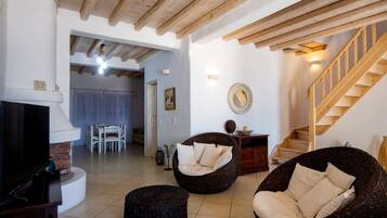 Televisor i llar de foc