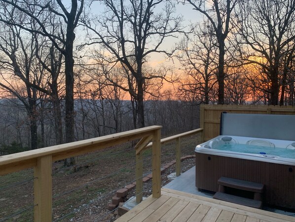 Baignoire à remous extérieure