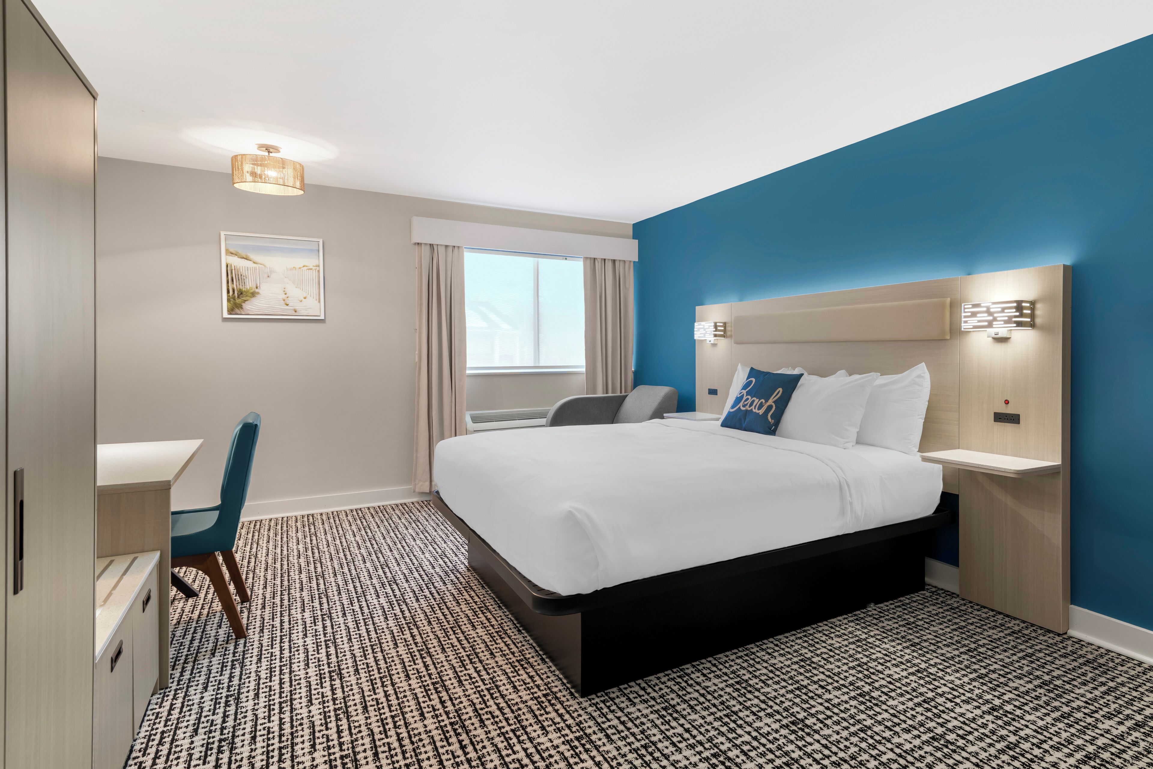 Chambre, 1 très grand lit, non-fumeur