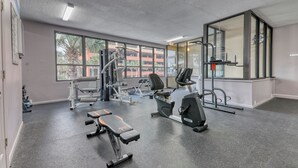 Fitness facility - Sanabel 503, 2BR 2BA Oceanfront Condo with Indoor Pool (North Myrtle Beach)
