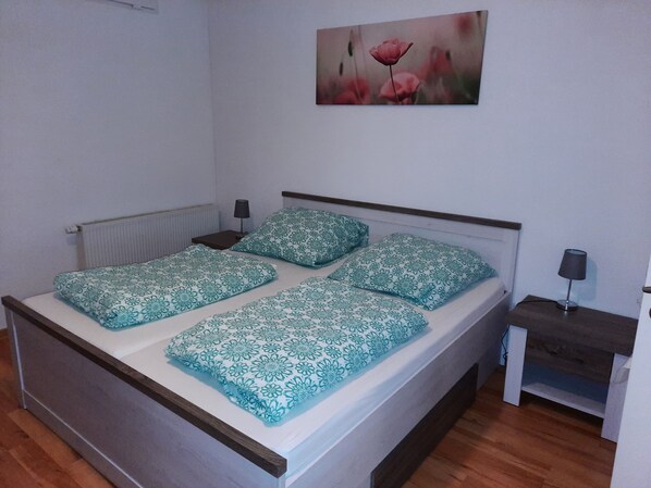 2 habitaciones, wifi y ropa de cama