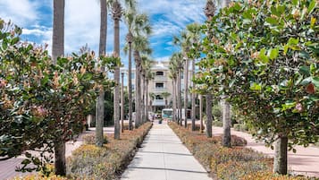 Overnattingsstedets uteområder