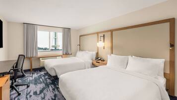 Premium bedding, Tempur-Pedic beds, in-room safe, desk