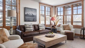 TV connectée, cheminée