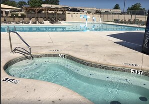 Innenpool, Außenpool