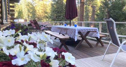 You'll Love this Comfortable Log Cabin on Popular Big Springs Rd.