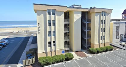 Oceanfront 3 Bedroom Condo directly on the Boardwalk with a Great Balcony