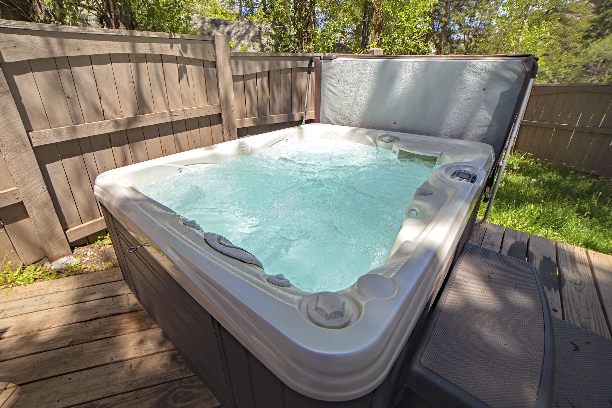 Bain à remous extérieur