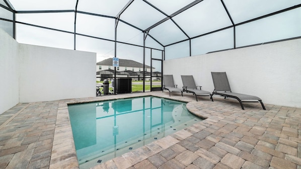 Piscine chauffée