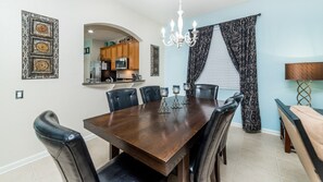 Dining - Beautiful 5 Star Villa with Private Pool on the Prestigious Windsor Hills Resort, Orlando Villa 4773 (Orlando)