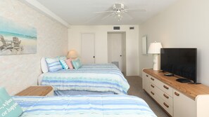 2 habitaciones, tabla de planchar con plancha y acceso a internet