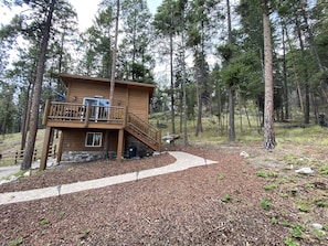 Walkway to Upper Cottage