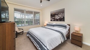 3 bedrooms, iron/ironing board, internet, bed sheets