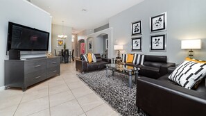 TV - Beautiful 5 Star Villa with Private Pool on the Prestigious Windsor Palms Resort, Orlando Villa 4886 (Orlando)