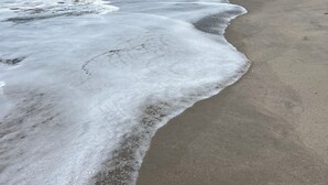Nær stranden
