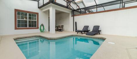 Una piscina climatizada