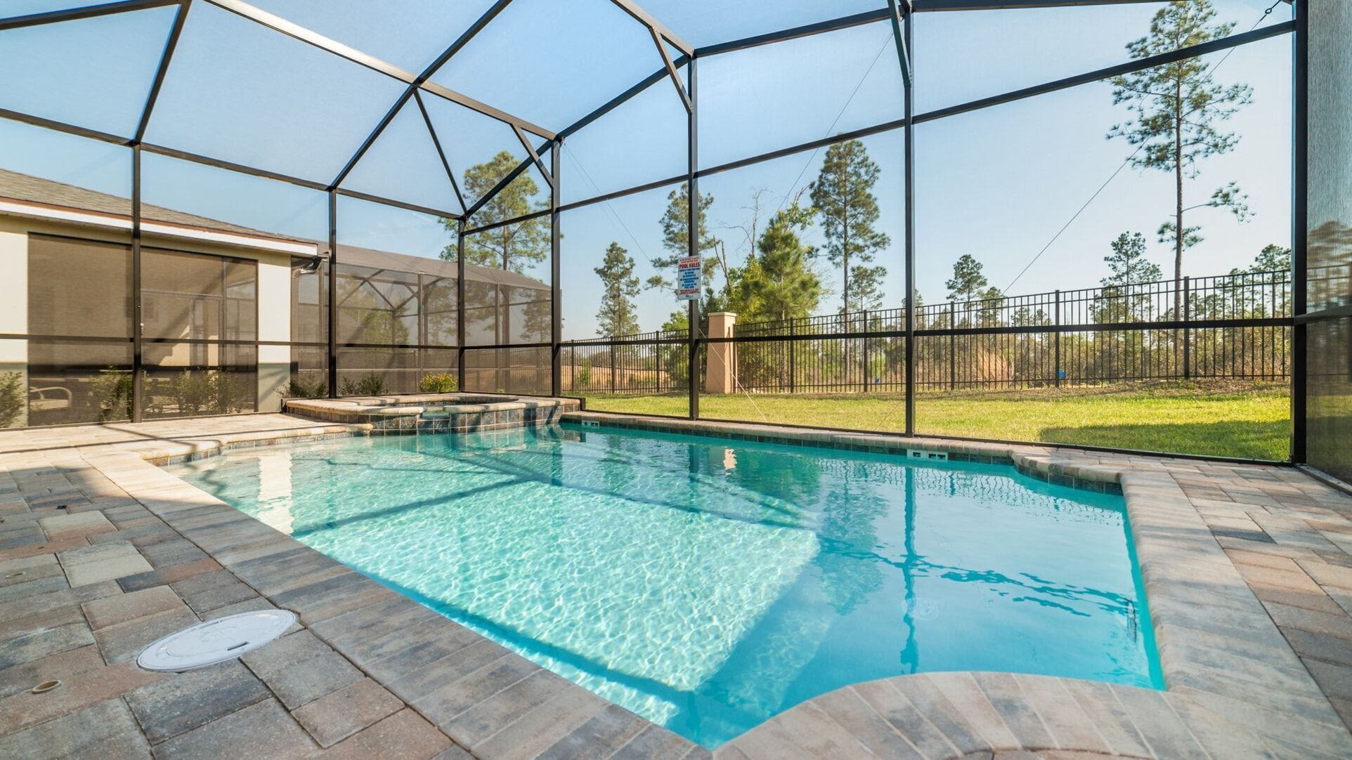 Beheizter Pool