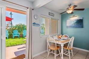 Dining - Beach Access in 14 Steps | Remodeled Condo with Private Patio (Carpinteria)