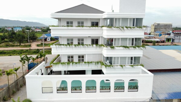 Fachada de la propiedad