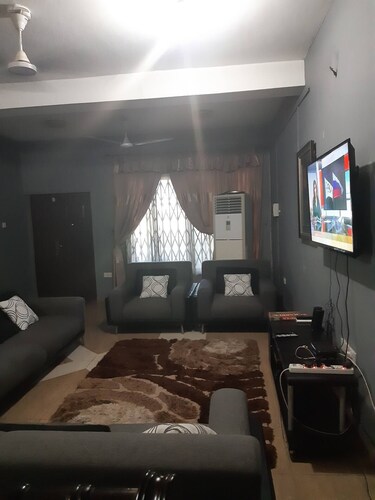 One bedroom with spacious hall