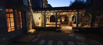 calm and nature, with private pool