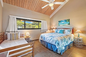 2 chambres, bureau, fer et planche à repasser, accès au Wi-Fi (inclus)