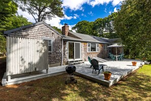 Exterior - Serene 3BR Cape Home with Spacious Living and Yard (Orleans)