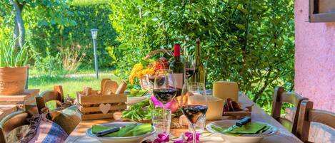 Udendørs spisemuligheder