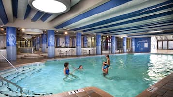 Indoor pool, outdoor pool