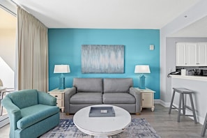 Télévision, table de tennis de table