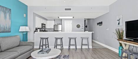 Télévision, table de tennis de table