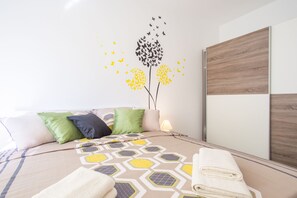 2 Schlafzimmer, Bügeleisen/Bügelbrett, kostenloses WLAN, Bettwäsche