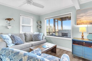 TV, peis, DVD-spiller og bøker