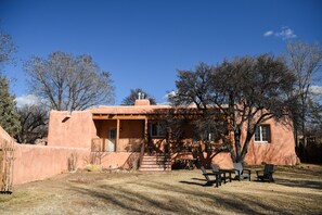 Exterior - Stunning Historic Eastside Adobe Estate with Casita (Santa Fe)