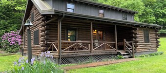 Secluded Log Cabin on 300 Acres Near the Heart of Amish Country Ohio