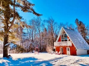 Exterior - Spacious A-Frame chalet, minutes to Stratton Mountain, Winhall, VT (Winhall)